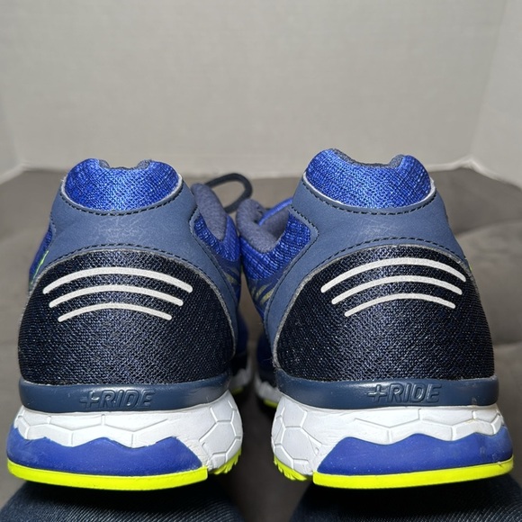 Men's Karrimor Tempo 5 Running Shoes Navy/Lime Size 12 - Picture 9 of 15